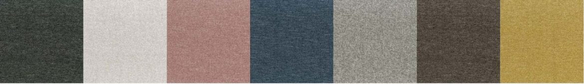 Stoffauswahl des Sofas Linn