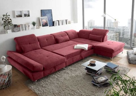 Grosses Schlafsofa Melfi