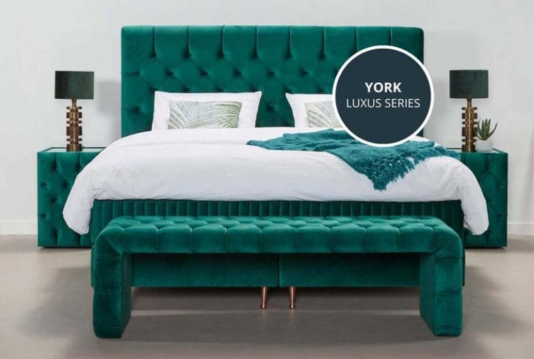 Serta Boxspringbett York in Grün