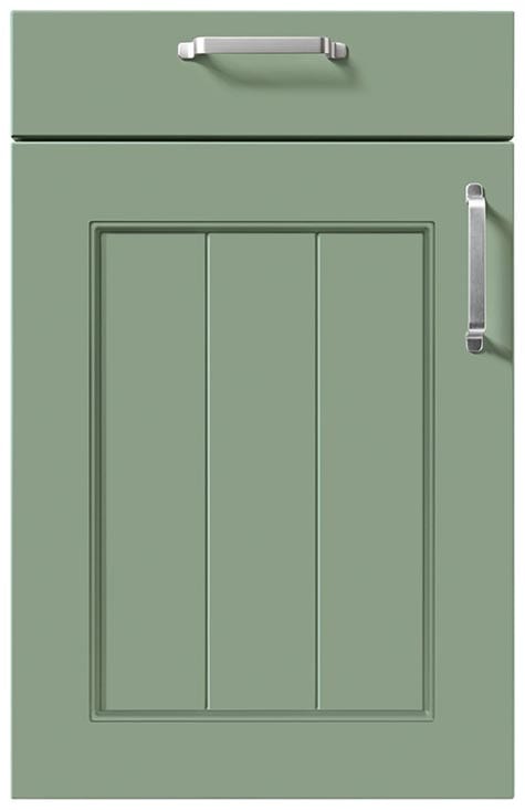 L460 - Salbeigrün seidenglanzlack Küchenfront