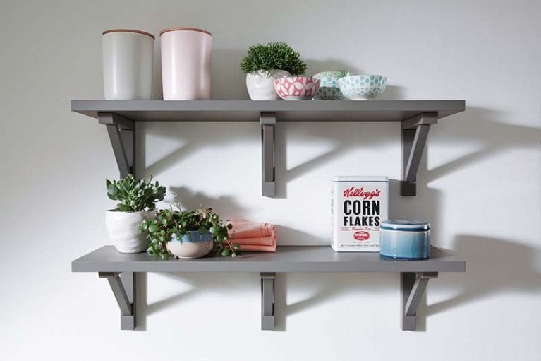 wandregalbretter in Anthrazit von Contur Wohnen