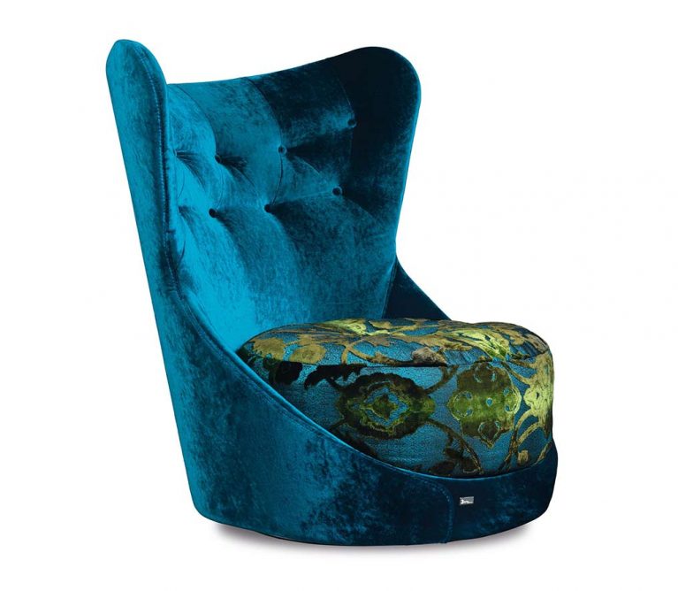 Cocoa Island Bretz Sessel in Blau