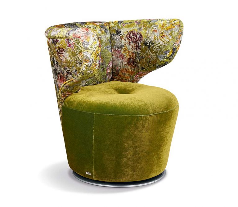 Crossaint Bretz Sessel in Oliv