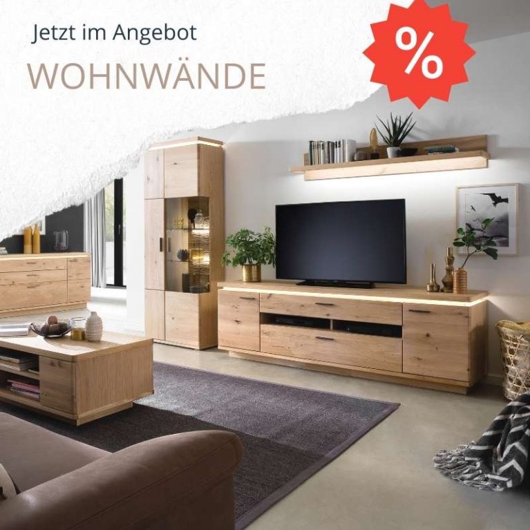 Wohnwand Aktionsangebote bei Möbel Beck