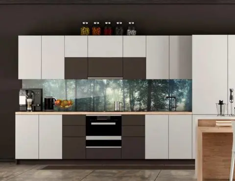 Individuelle Küchenrückwande