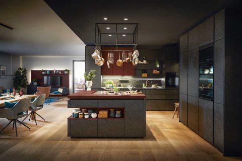 Schwarze Küchen | Farbige Küchen