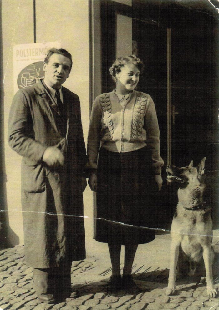 Werner und Gertrud Beck - 2. Generation im Jahr 1953 