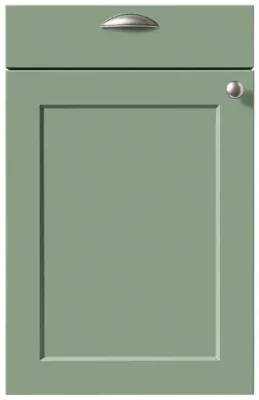 L460 – Salbeigrün seidenglanzlack Küchenfront
