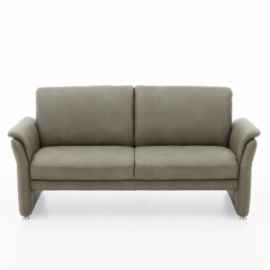 Sofa - 2,5-Sitzer, Leder Rauchbraun –