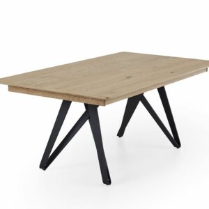 Esstisch - BL ca. 100x190x cm, Tisch ausziehbar, Teilmassivholz –