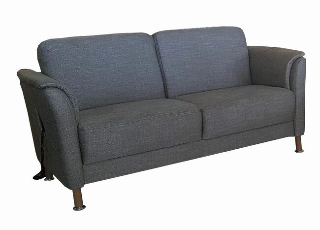 Sofa - 2,5 Sitzer, Stoff, Hellgrün –