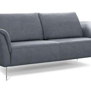 Sofa - 2,5-Sitzer, Flachgewebe, Hellblau –