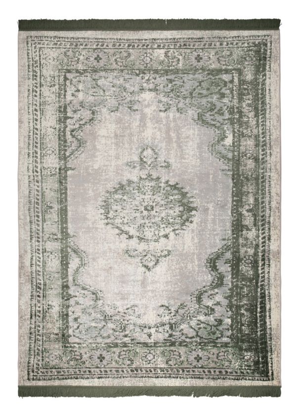 Teppich - BL ca. 170x240 cm, Graugrün –