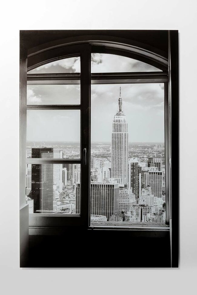 Glasbild Manhattan View 100x150cm –