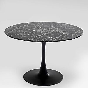 Tisch Veneto Marmor Schwarz Ø110cm –